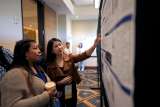 Young researchers at the UCLA Health Jonsson Cancer Center Symposium 2024