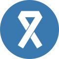 Cancer ribbon icon